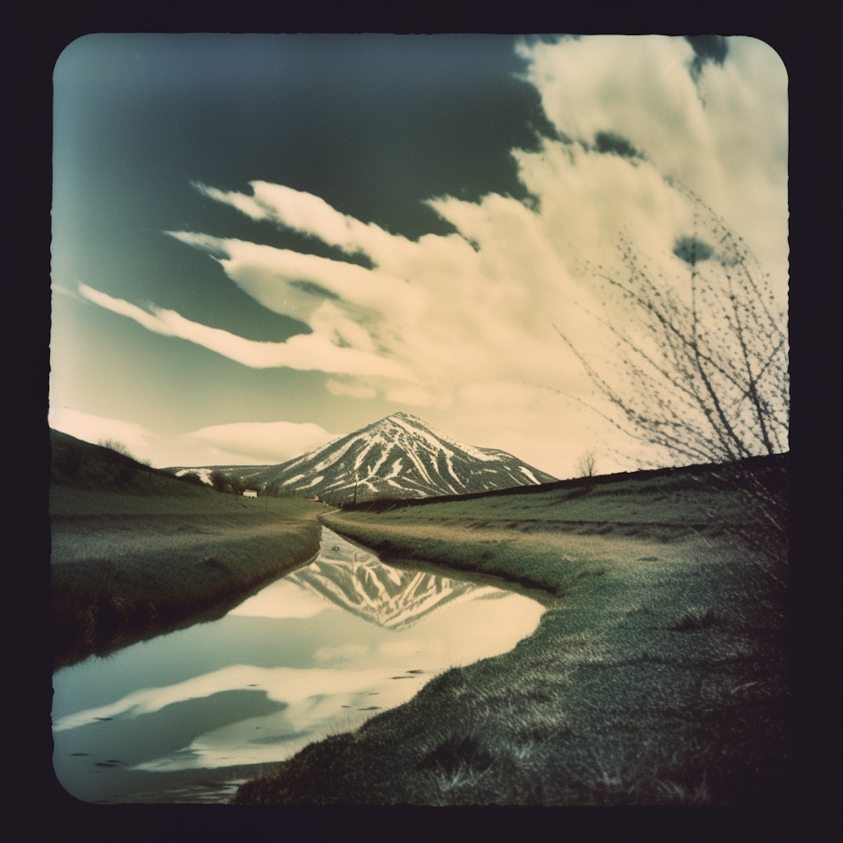 Polaroid Landscape by Warwick #410