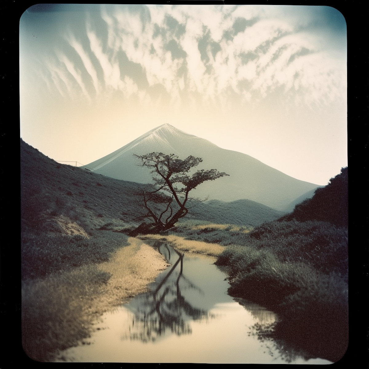 Polaroid Landscape by Warwick #541