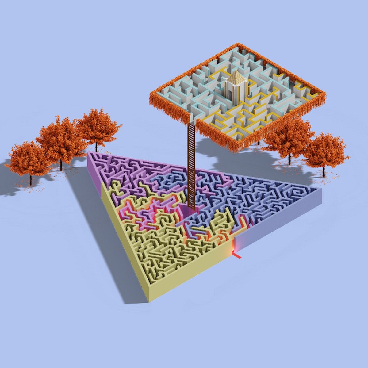 3D Maze #61