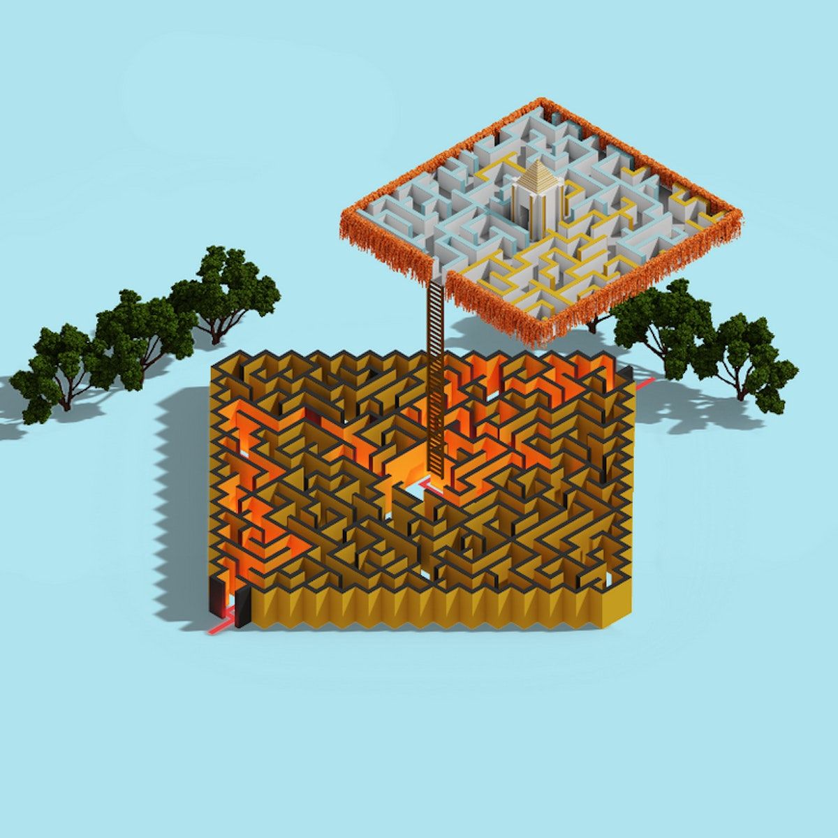 3D Maze #62