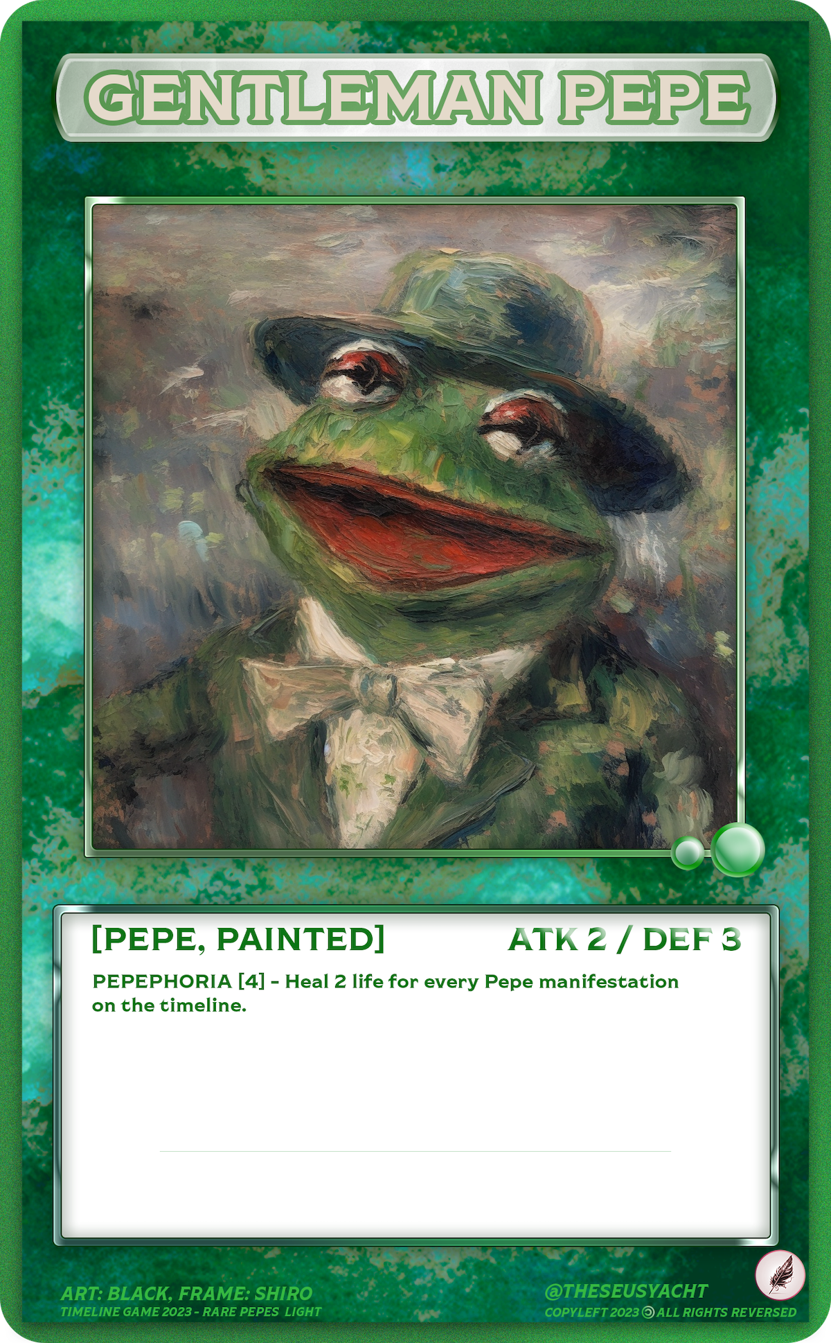 Timeline Game: Rare Pepes #10