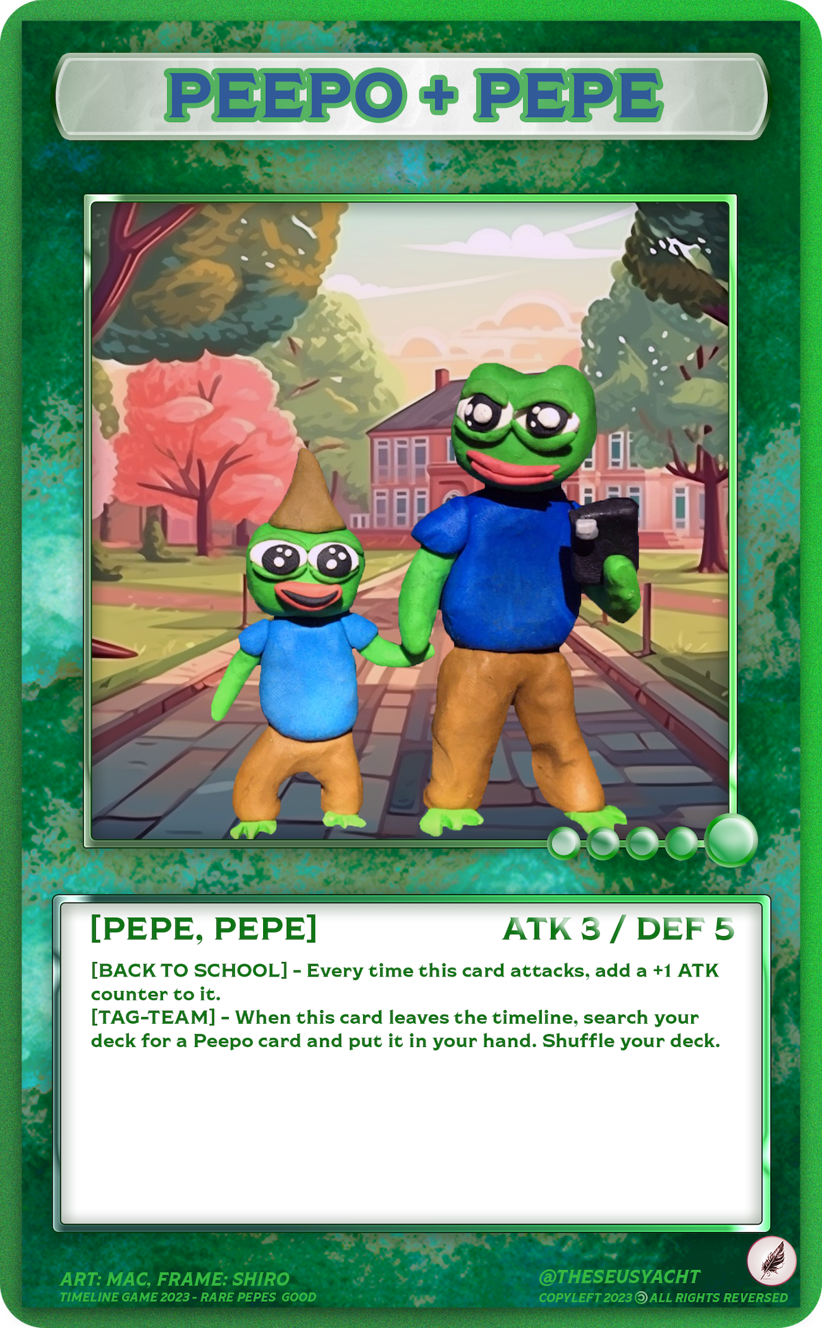 Timeline Game: Rare Pepes #116