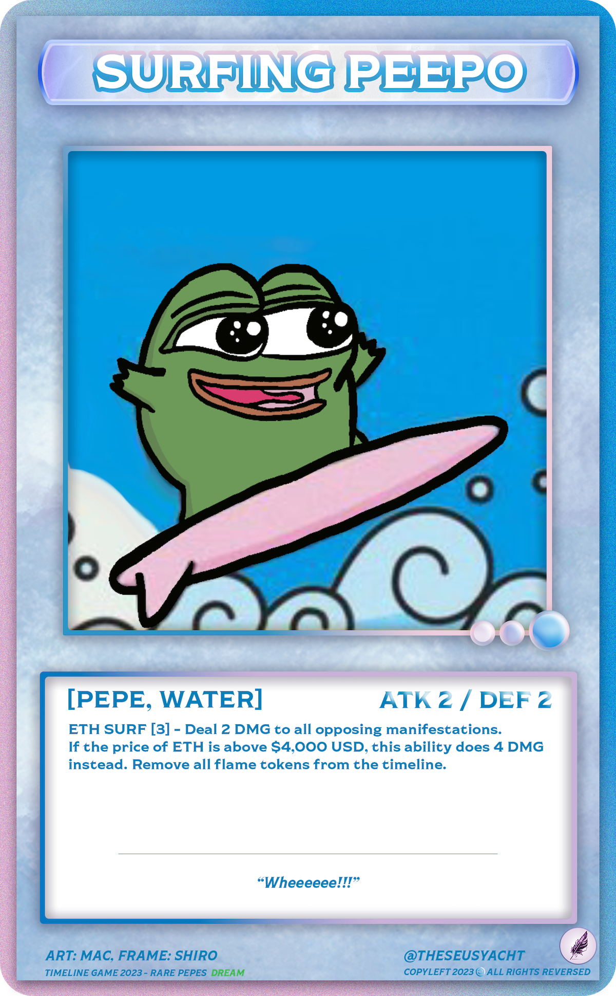 Timeline Game: Rare Pepes #117