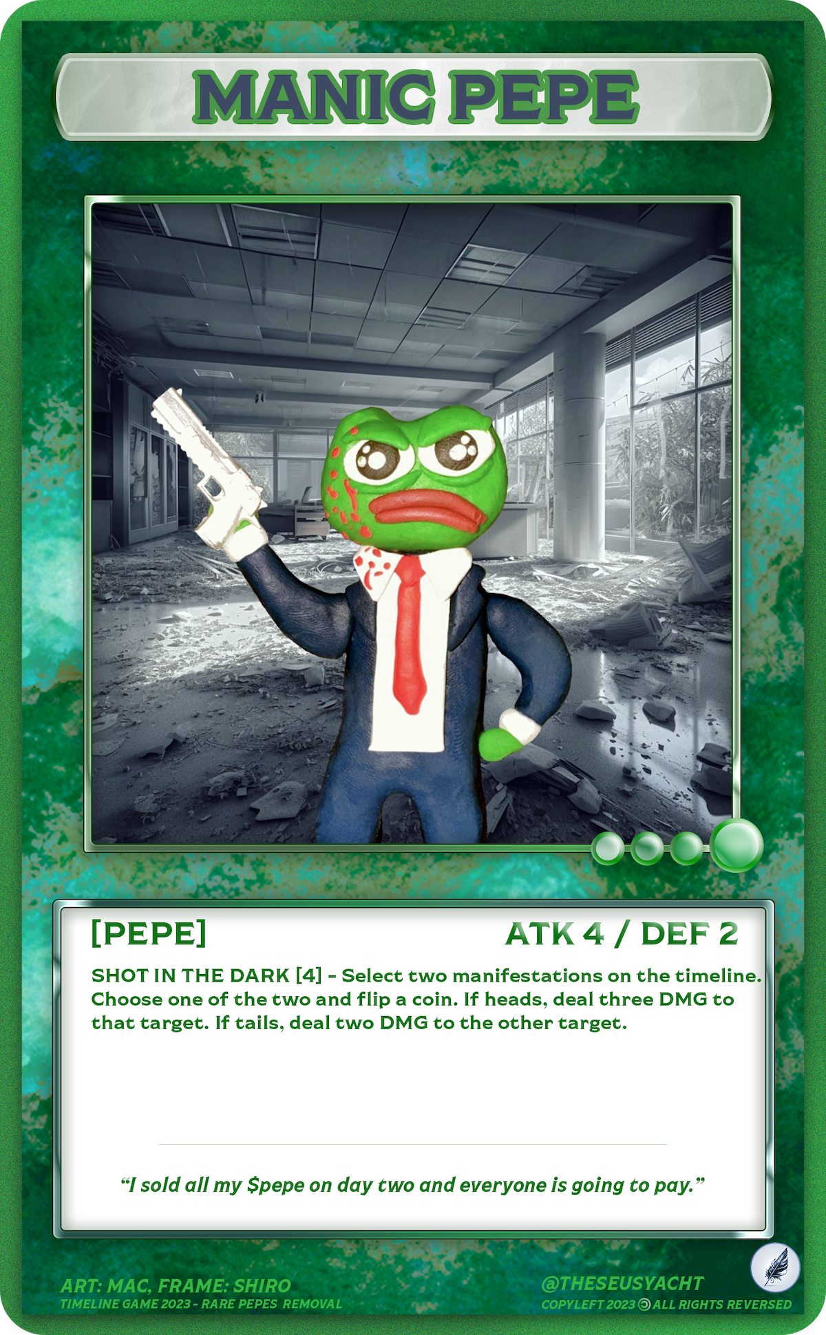 Timeline Game: Rare Pepes #118