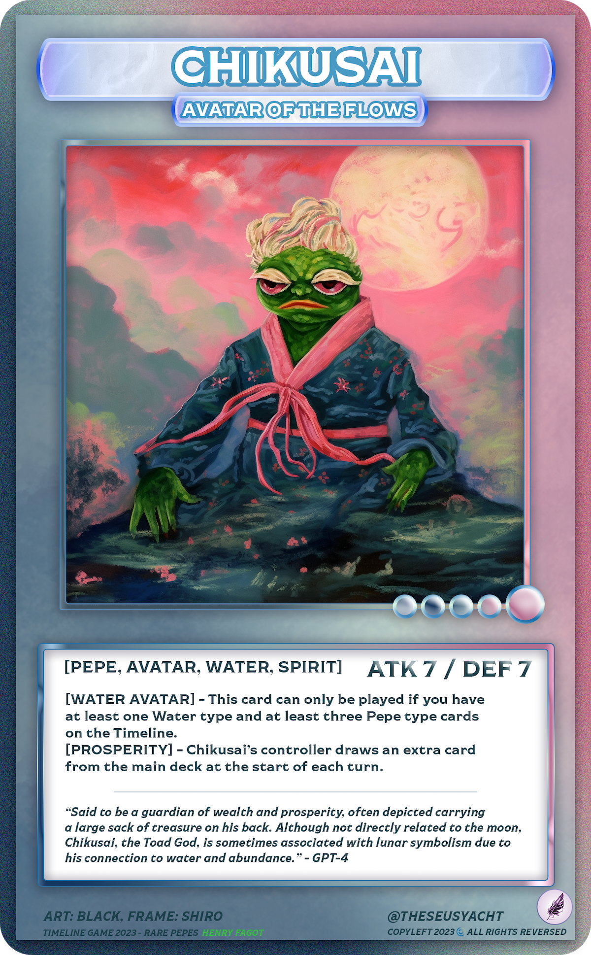 Timeline Game: Rare Pepes #141