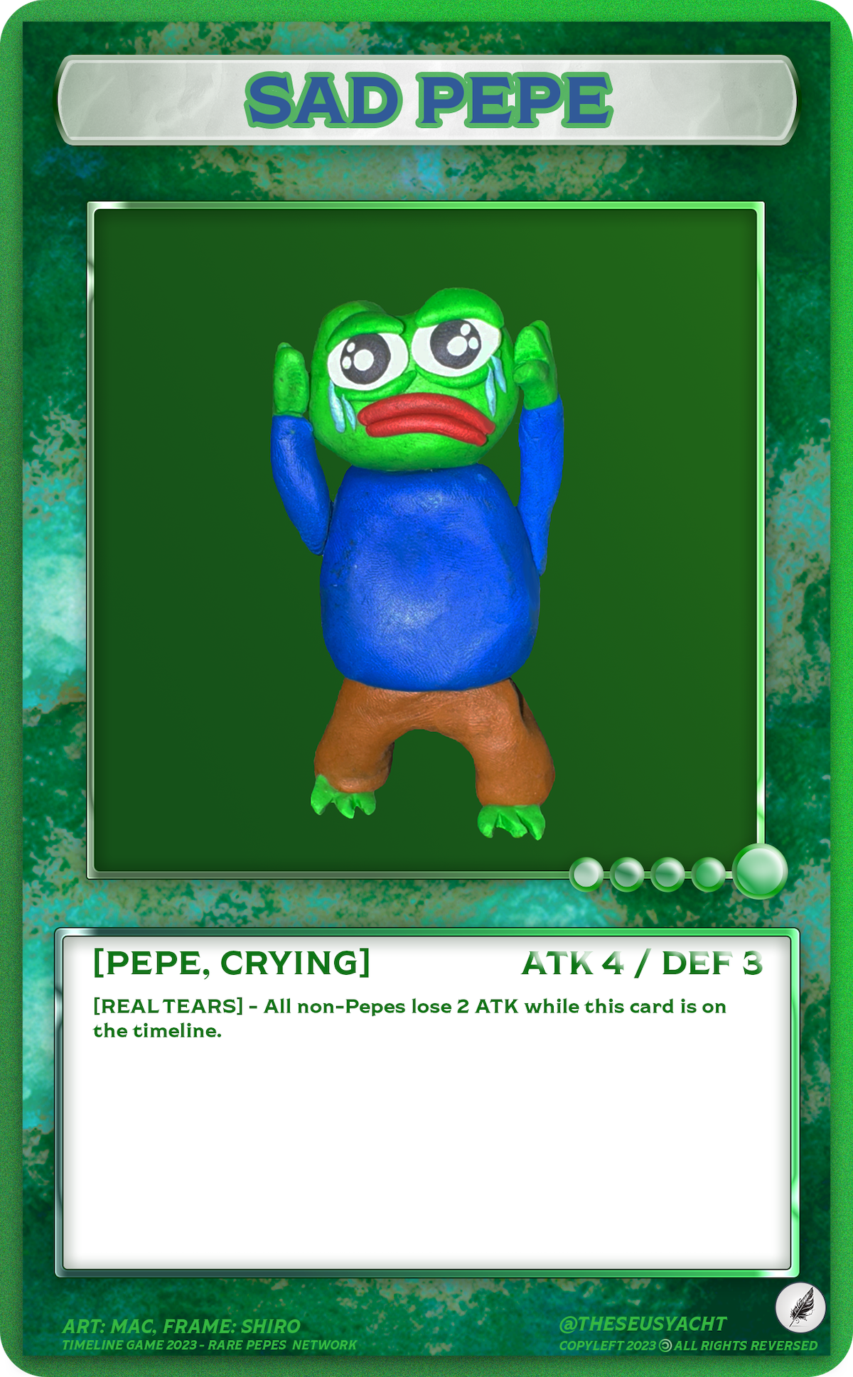 Timeline Game: Rare Pepes #150