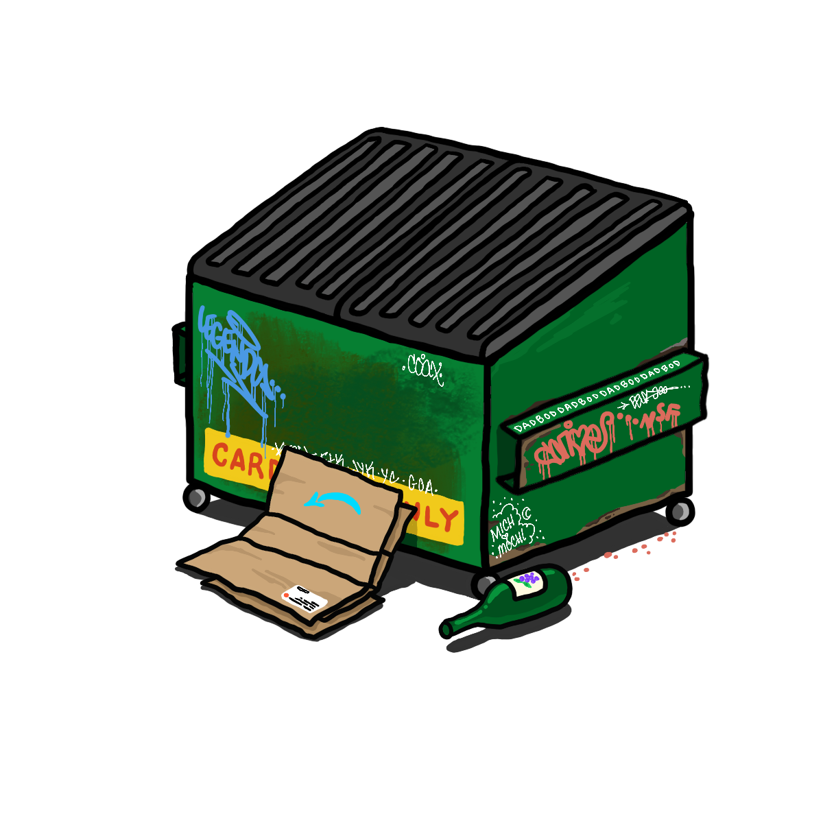 Dumpster Diving  #50