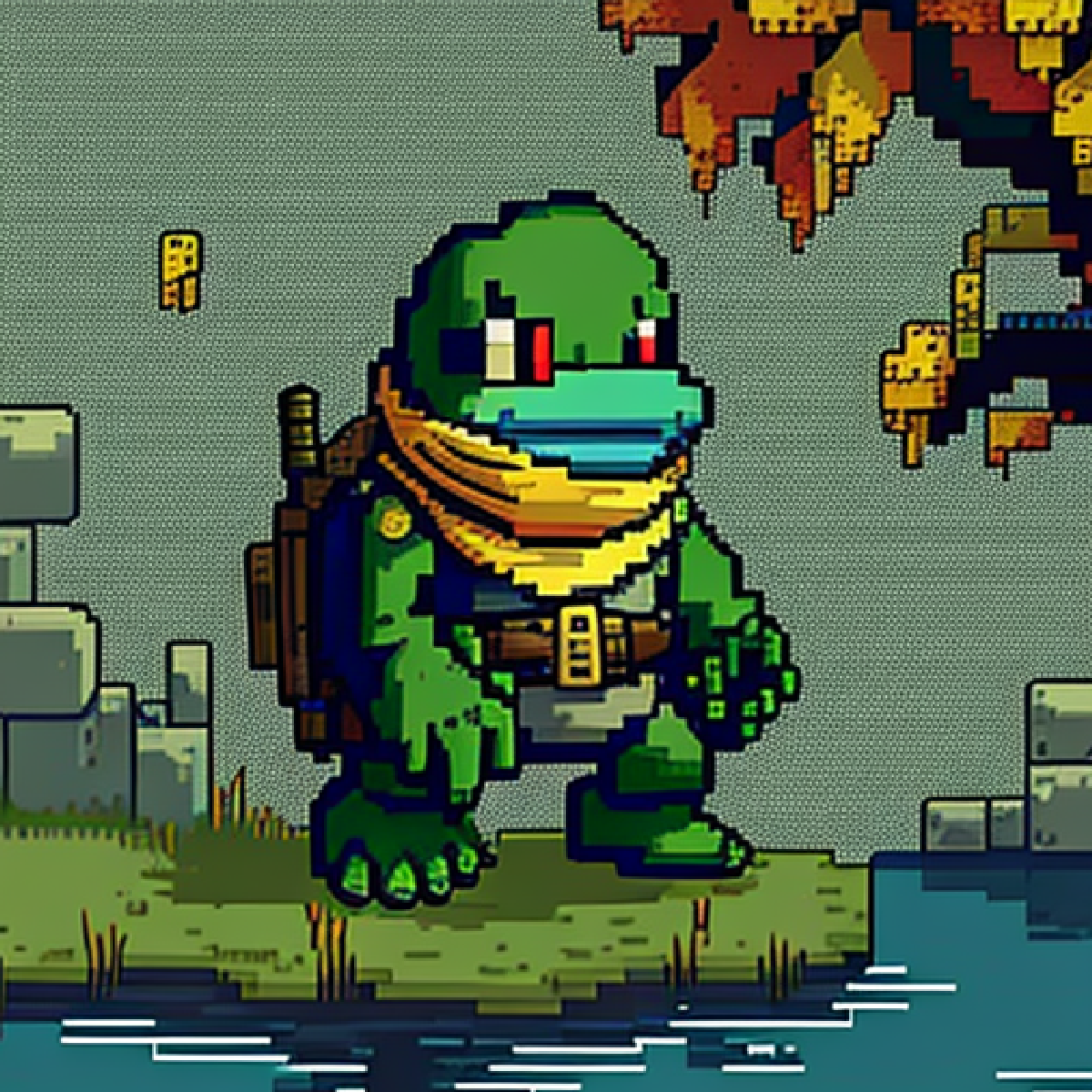 Ribbit Ninjas NFT #205