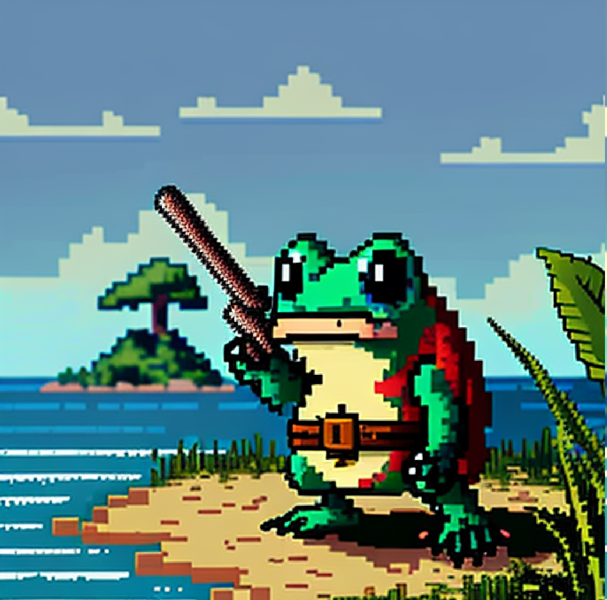 Ribbit Ninjas NFT #305