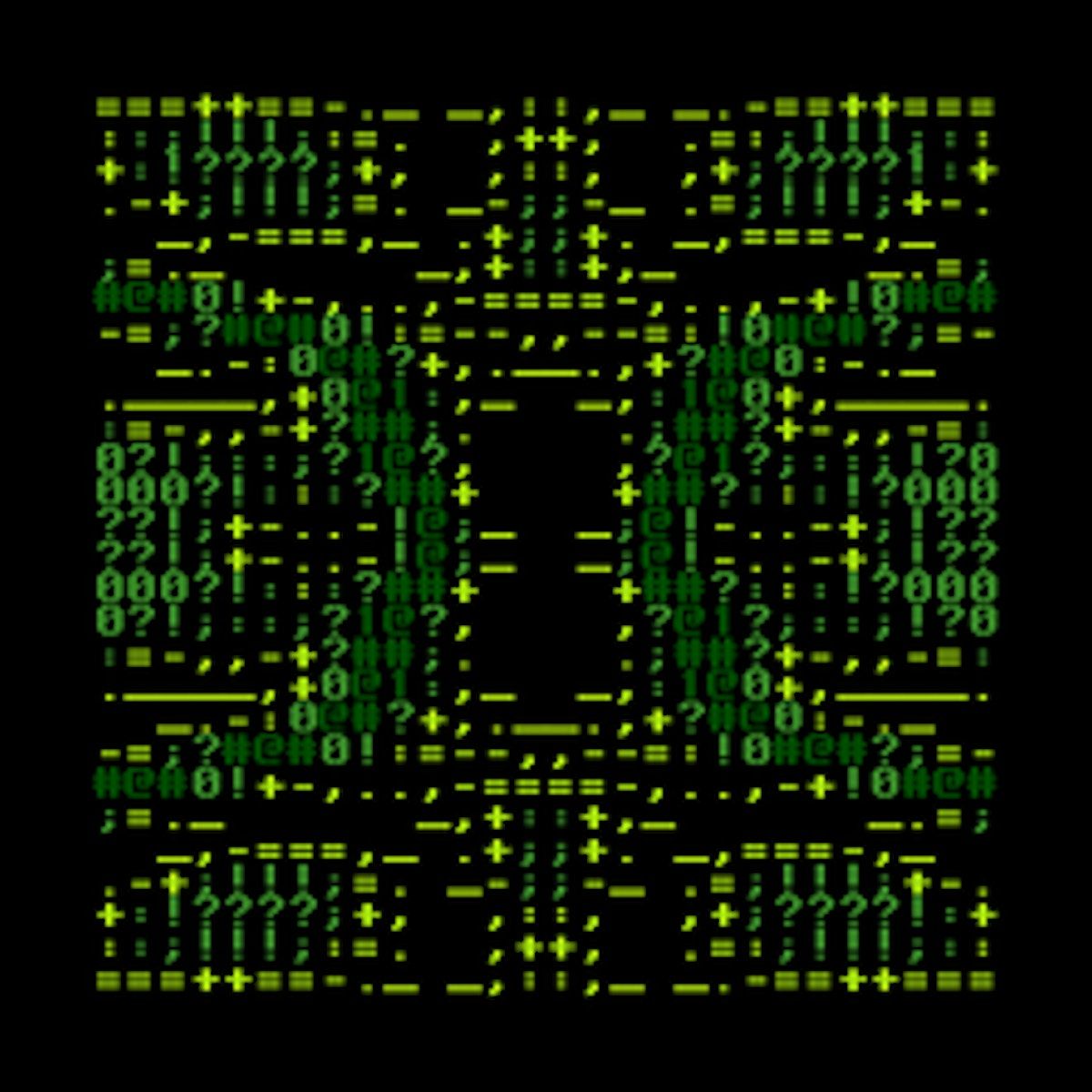 The Neon ASCII  #105