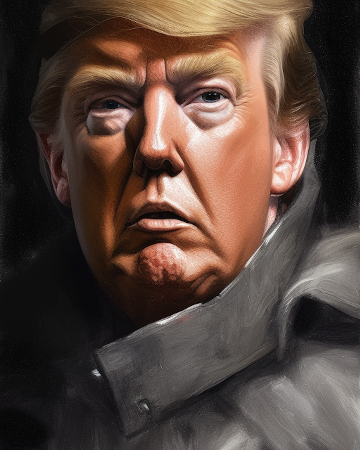 Trump Digital Trading Cards - (AI) #935