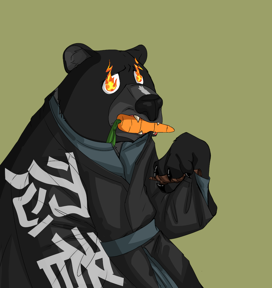 Shinobi Bears #3923