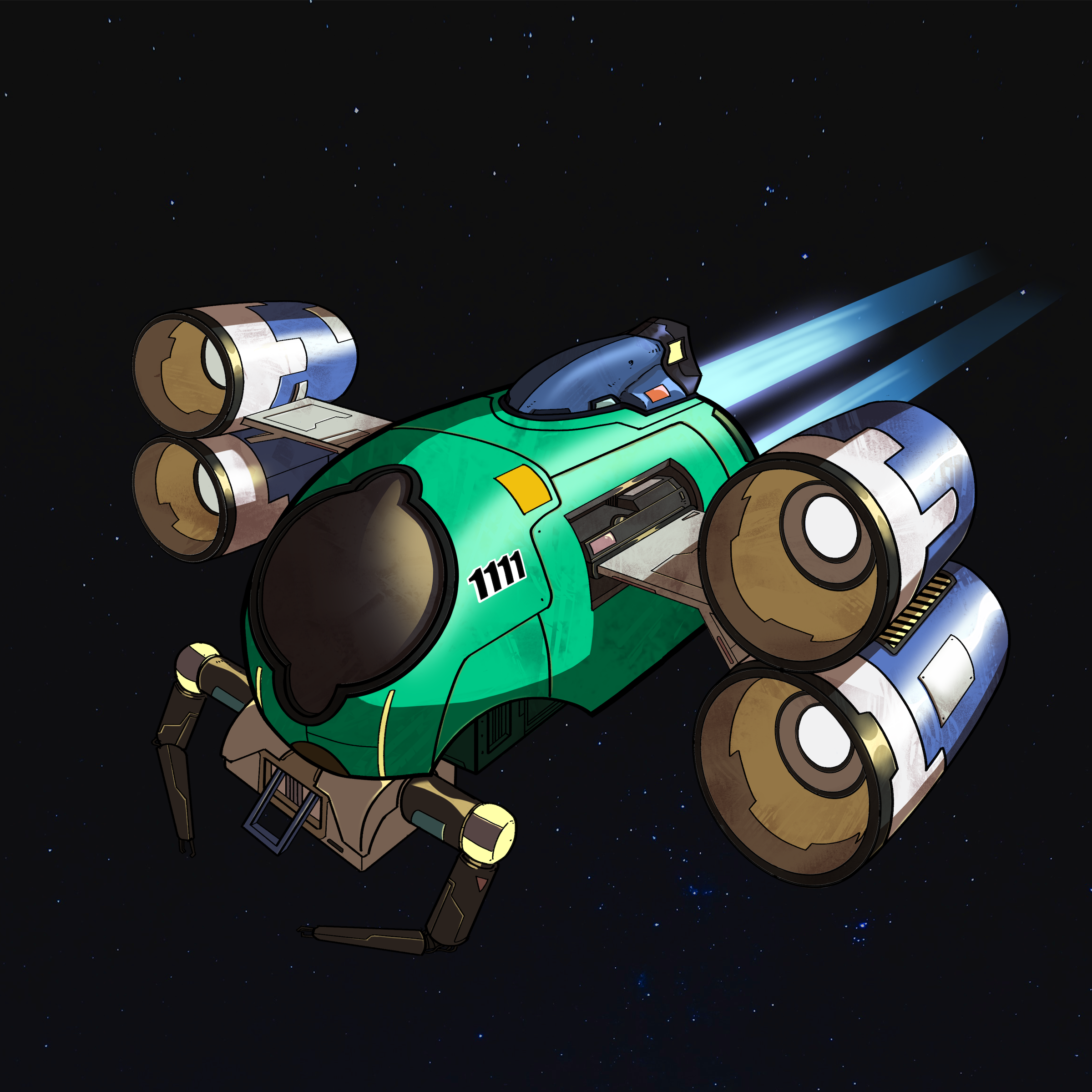 Genesis Spaceship #322