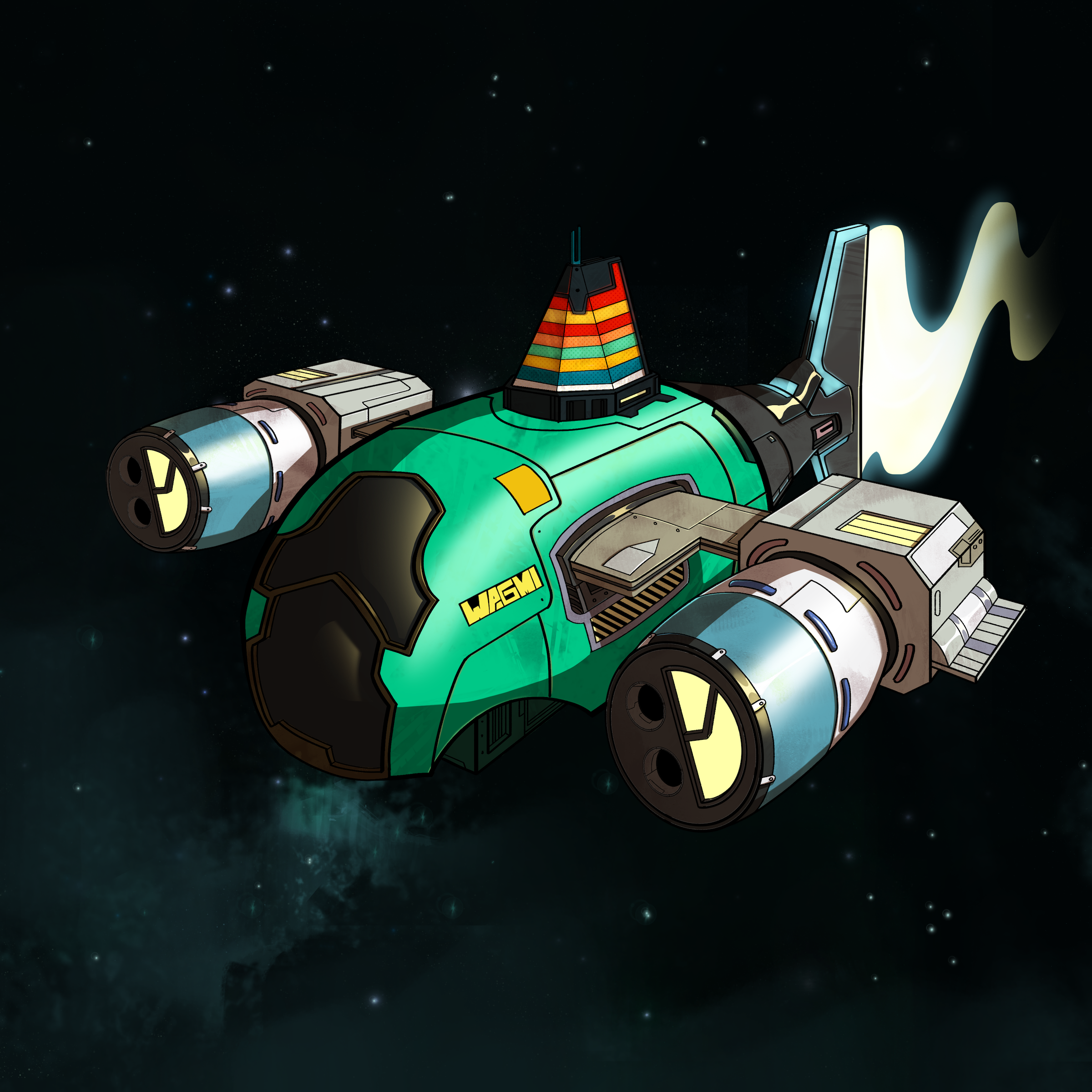 Genesis Spaceship #580