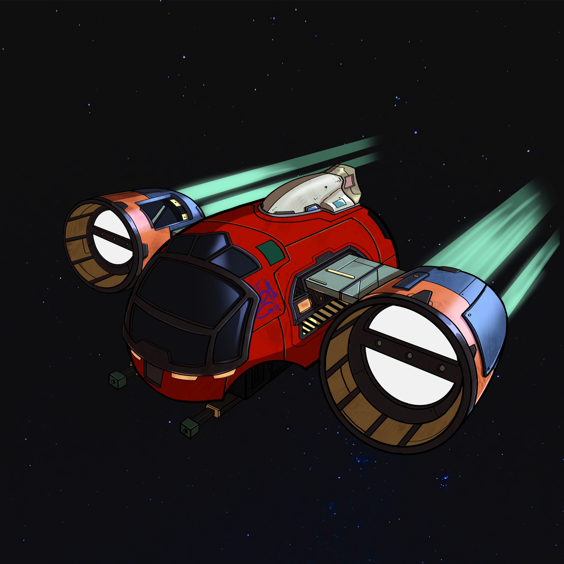 Genesis Spaceship #657