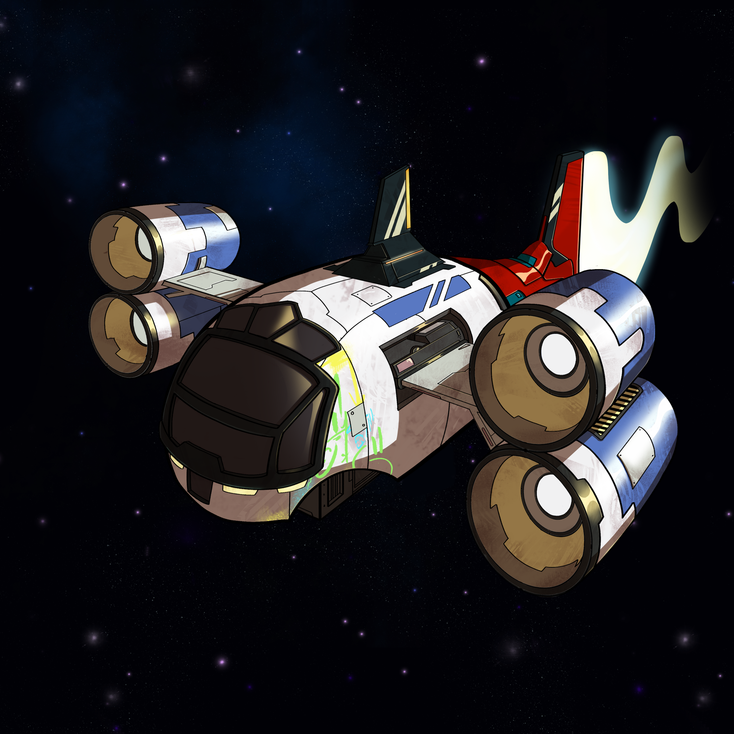 Genesis Spaceship #887