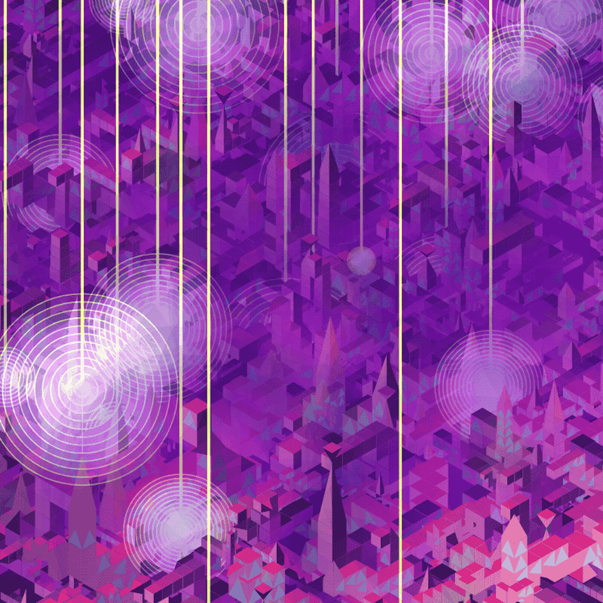 Blurred City #167