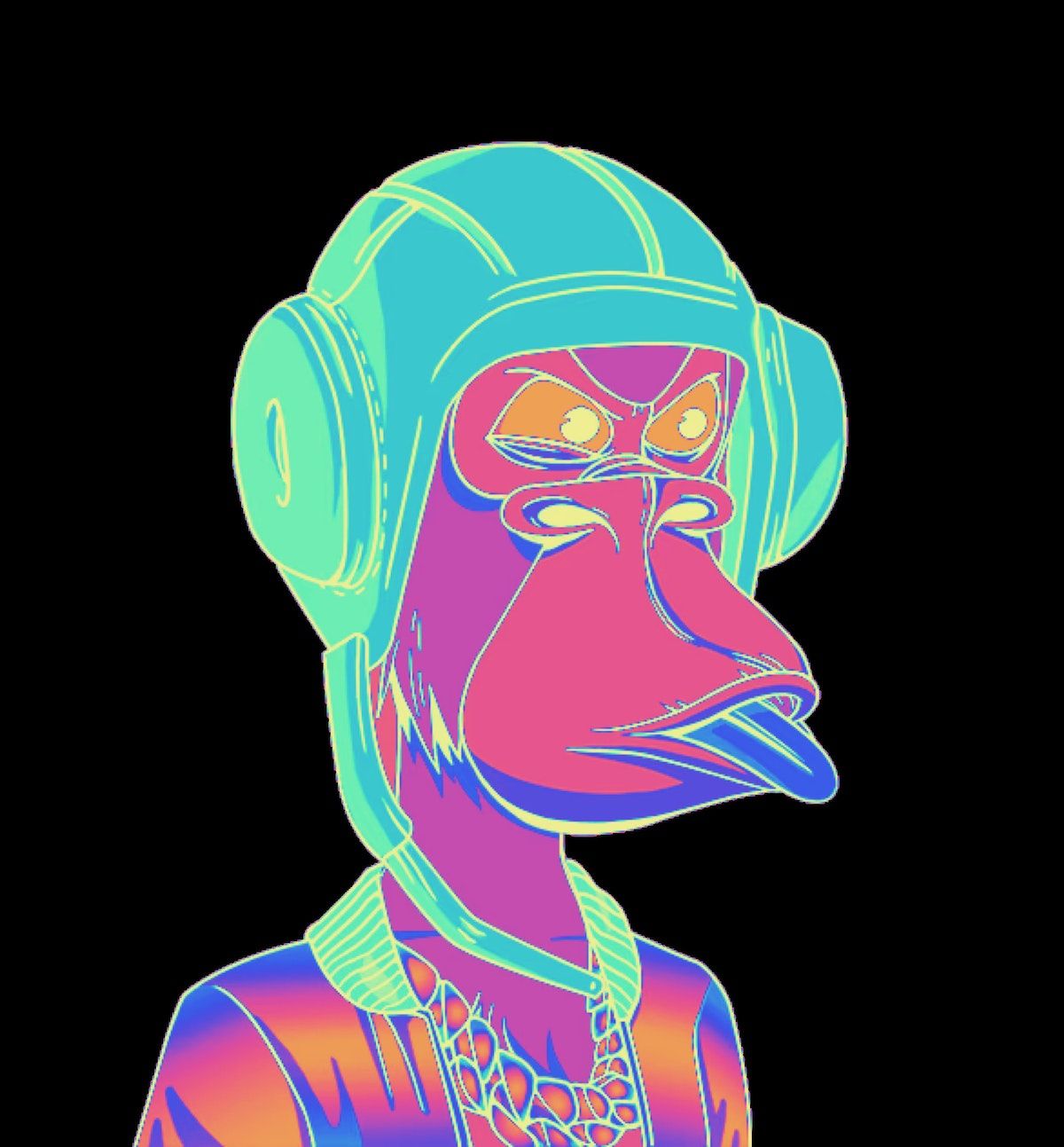 Neon Ape Yacht Club #98