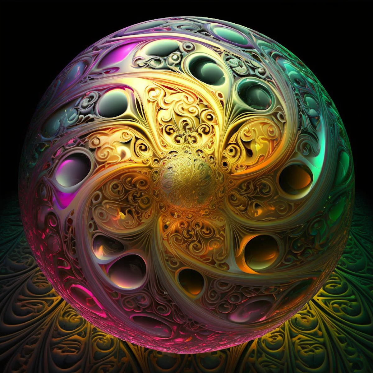 Mandala Spheres - AoS #55