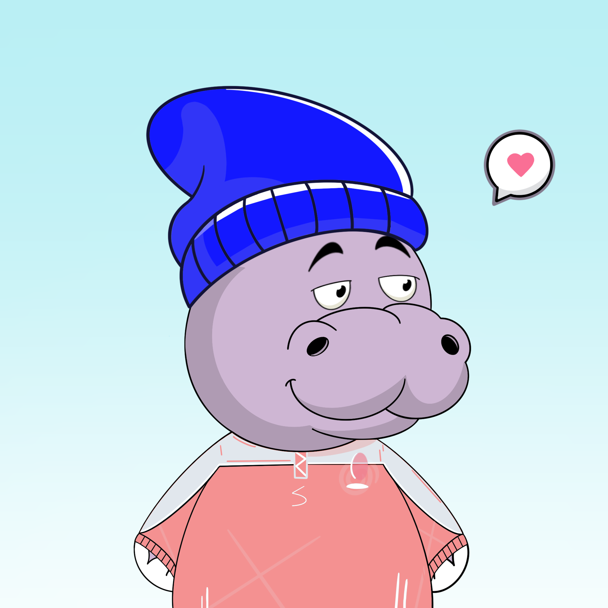 Happy Hippo #485