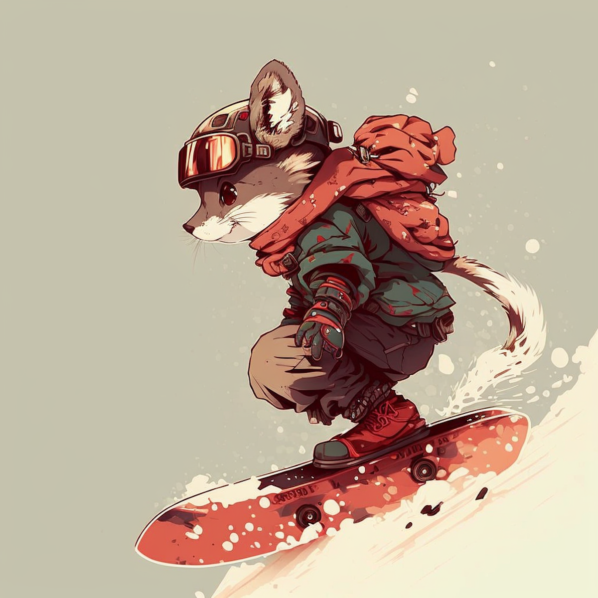 Animals Winter Resort #101