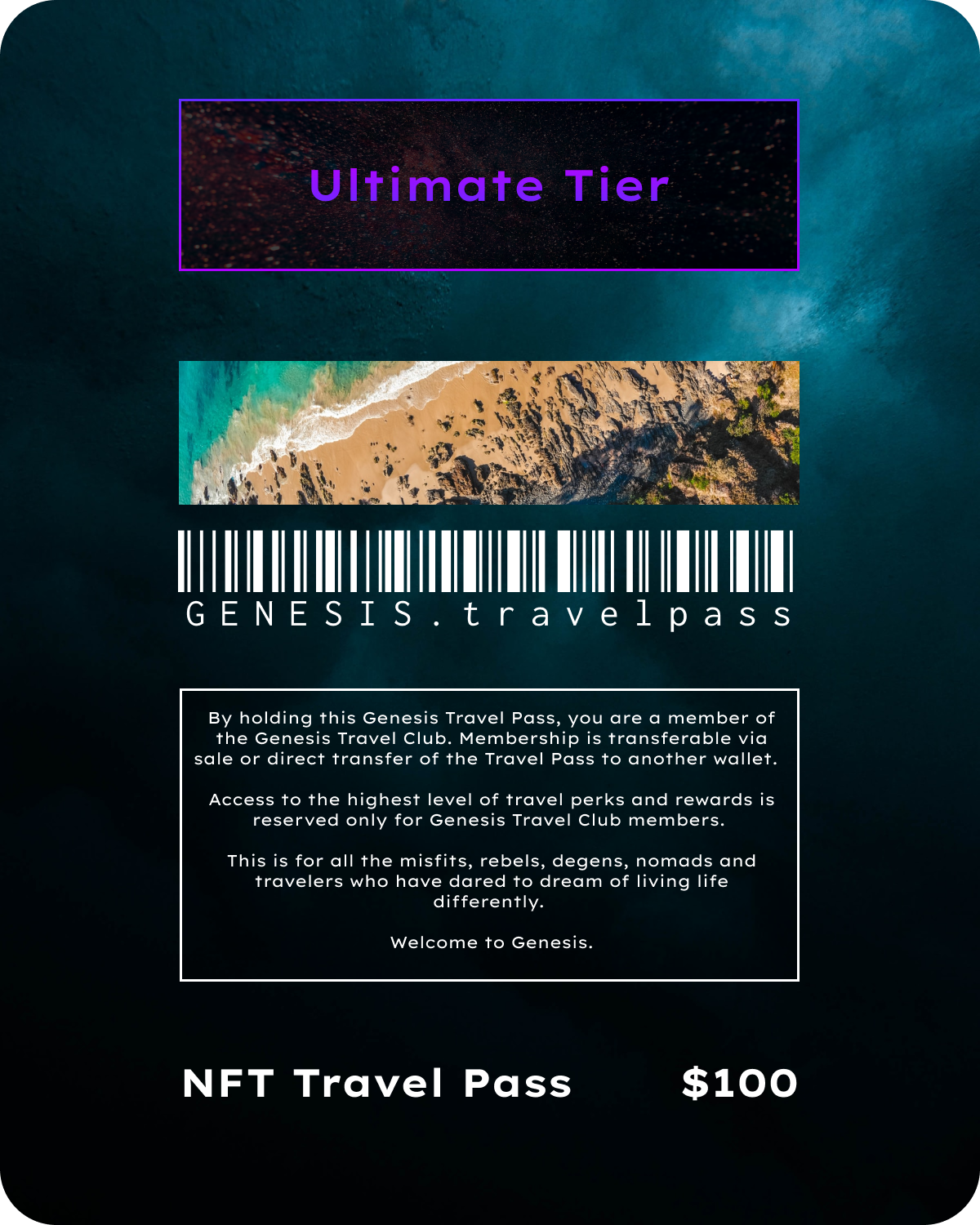 Genesis Travel Pass #59