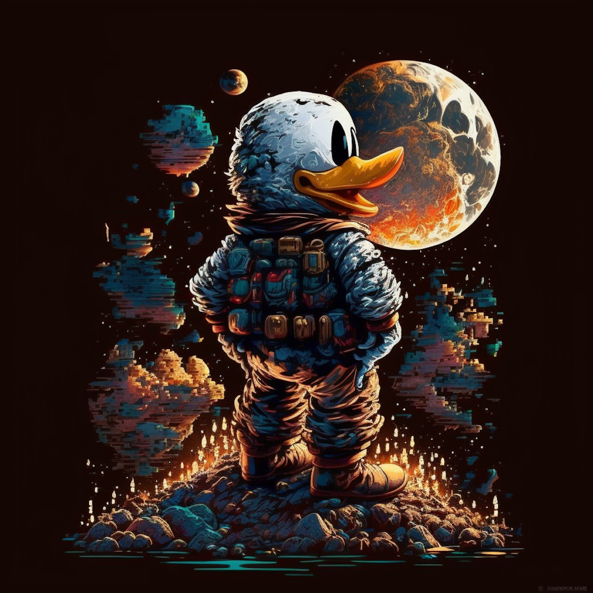 Ducks on Planets 