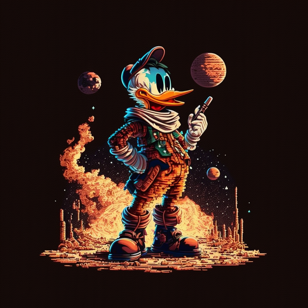 Ducks on Planets 