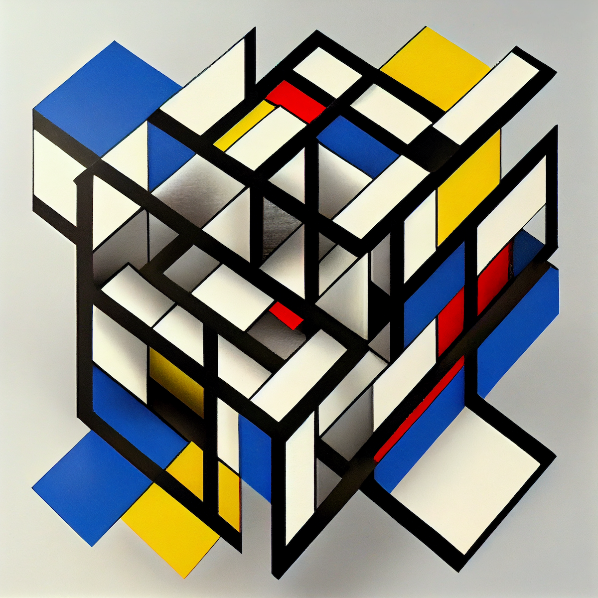 Mondrian's Labyrinth by Lilia #118
