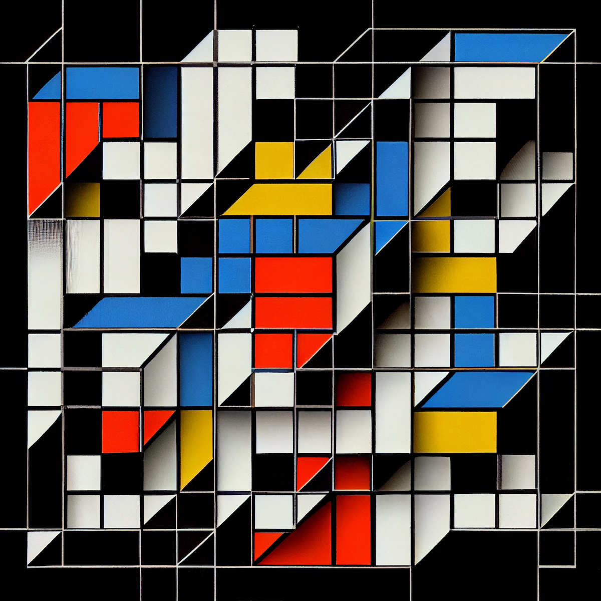 Mondrian's Labyrinth by Lilia #157
