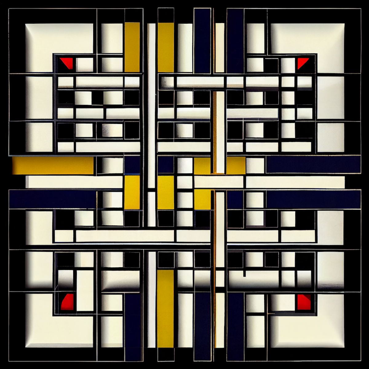 Mondrian's Labyrinth by Lilia #160