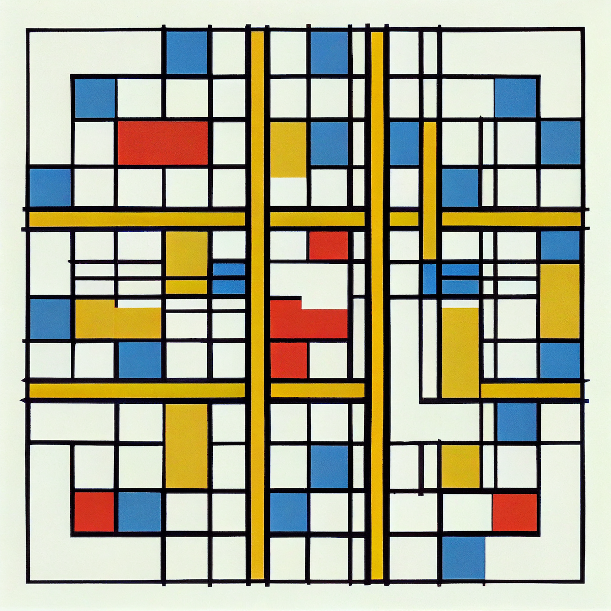 Mondrian's Labyrinth by Lilia #191