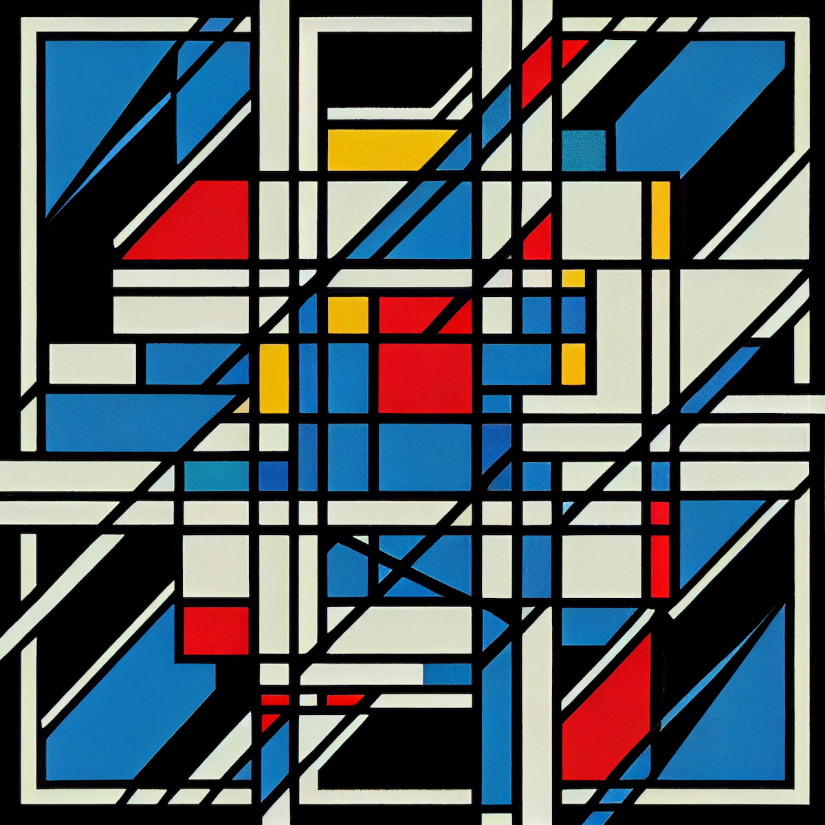 Mondrian's Labyrinth by Lilia #243