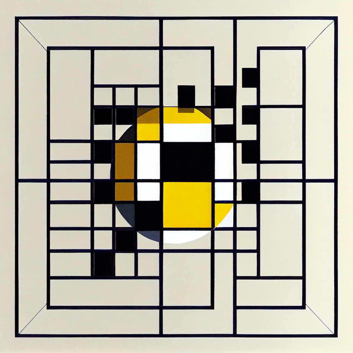 Mondrian's Labyrinth by Lilia #33