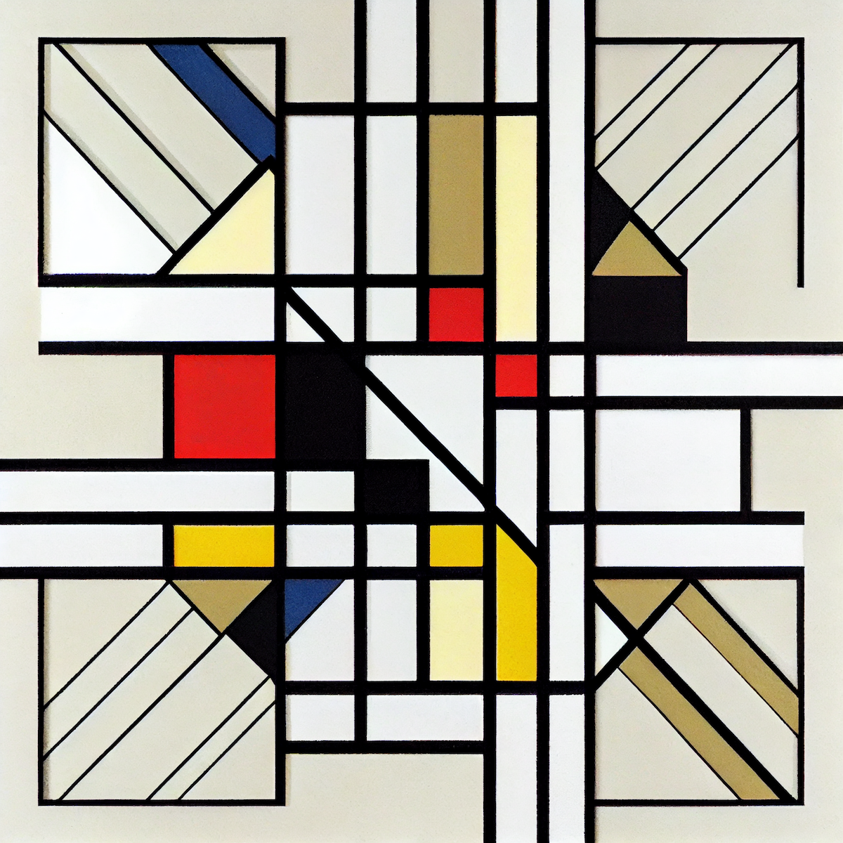 Mondrian's Labyrinth by Lilia #36