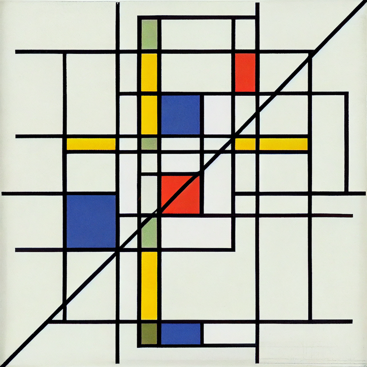 Mondrian's Labyrinth by Lilia #394