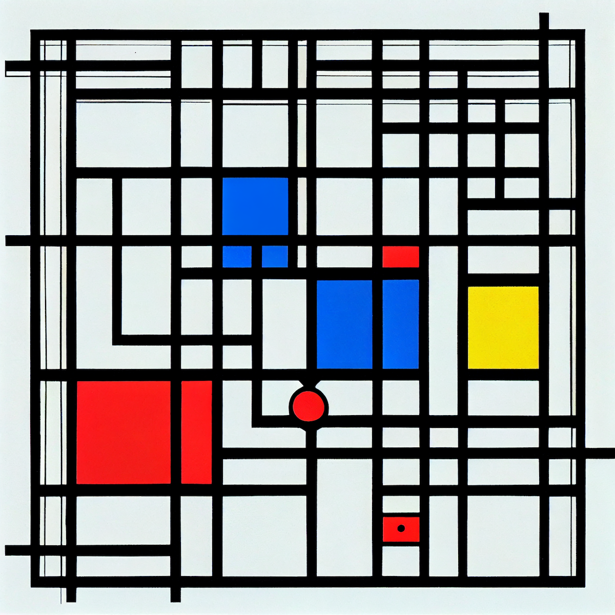 Mondrian's Labyrinth by Lilia #397