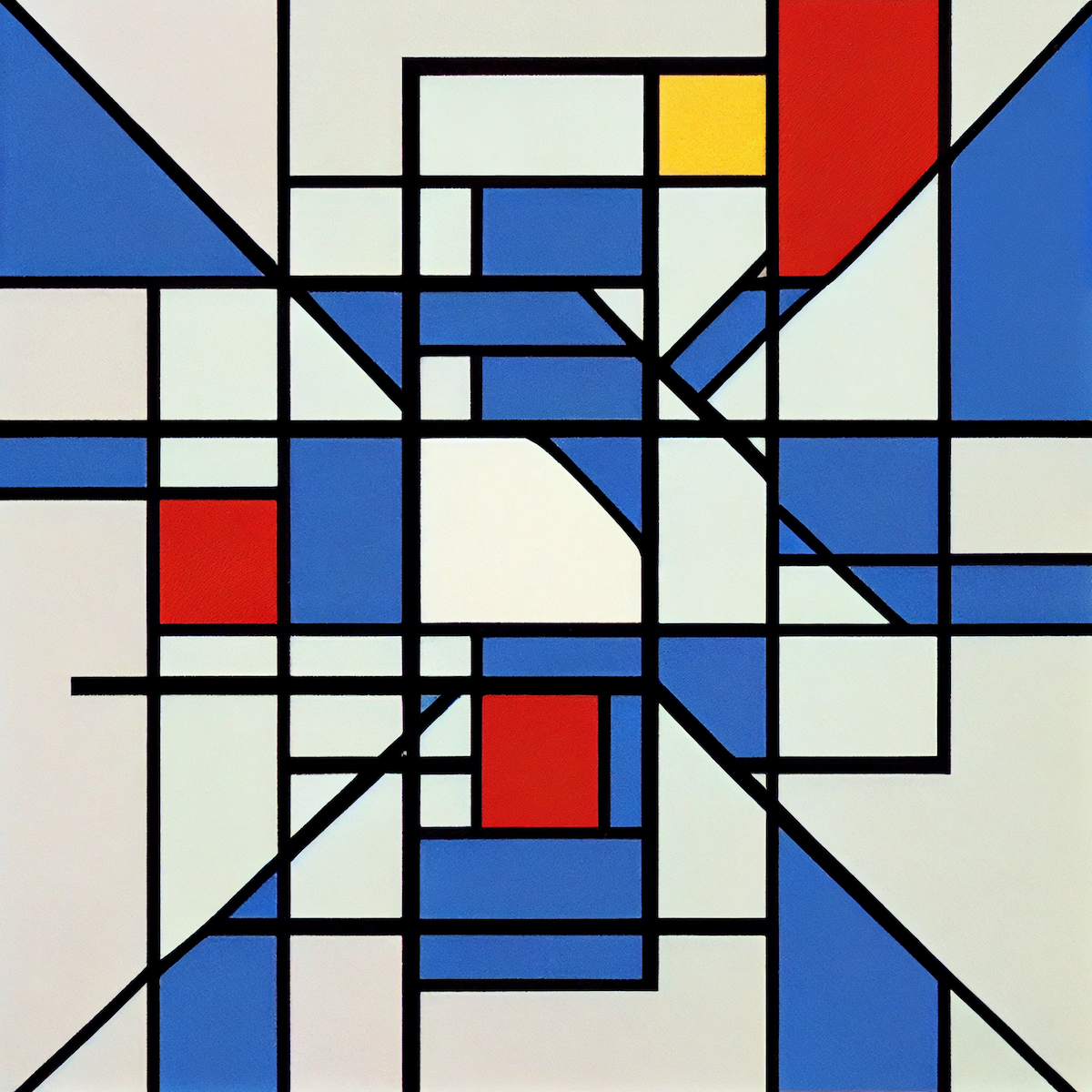 Mondrian's Labyrinth by Lilia #40