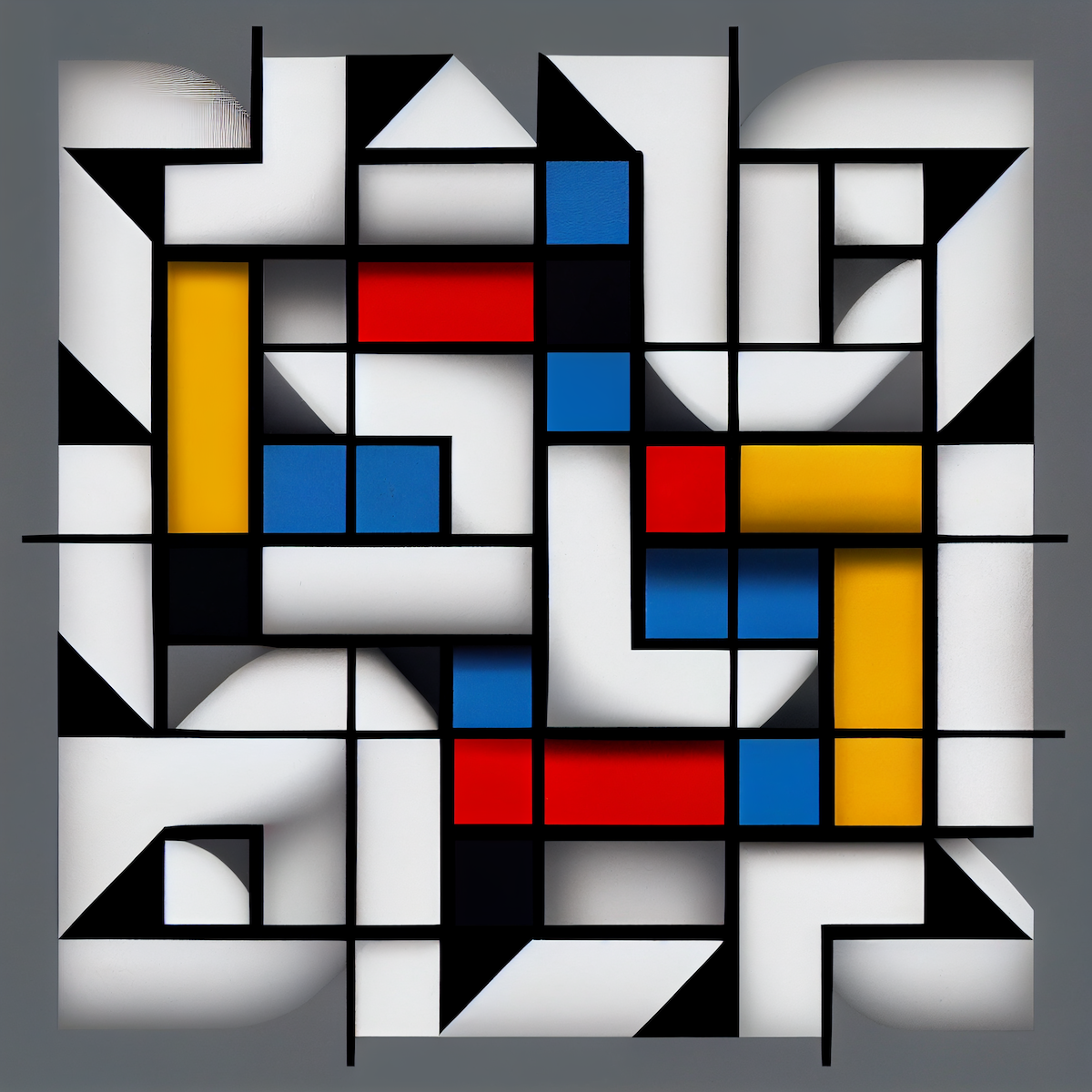 Mondrian's Labyrinth by Lilia #462