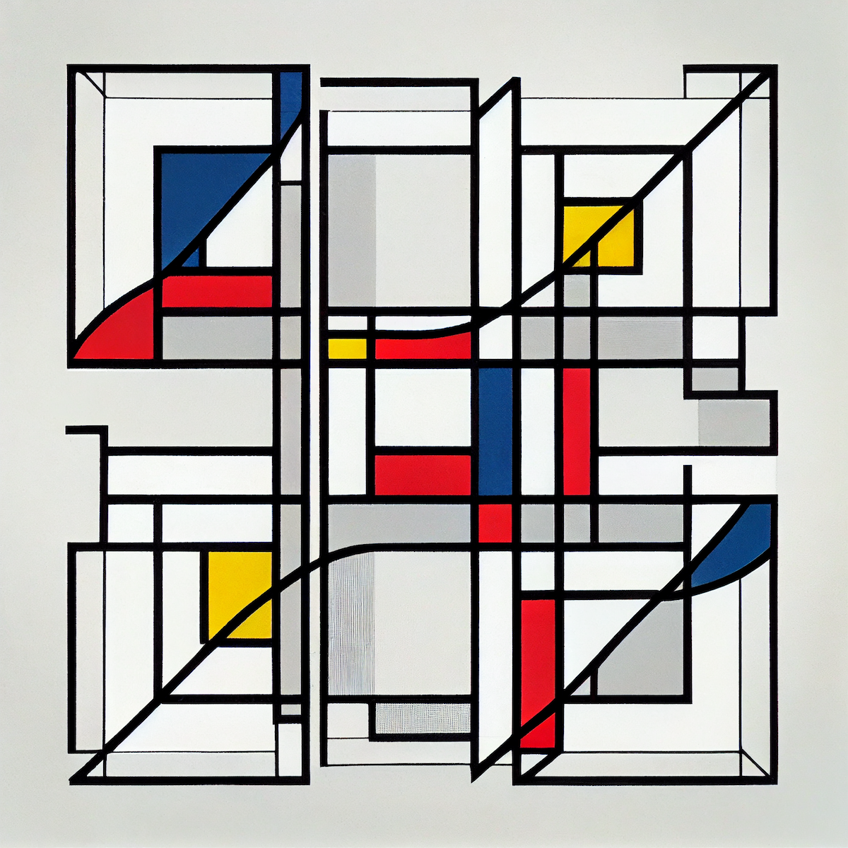 Mondrian's Labyrinth by Lilia #472