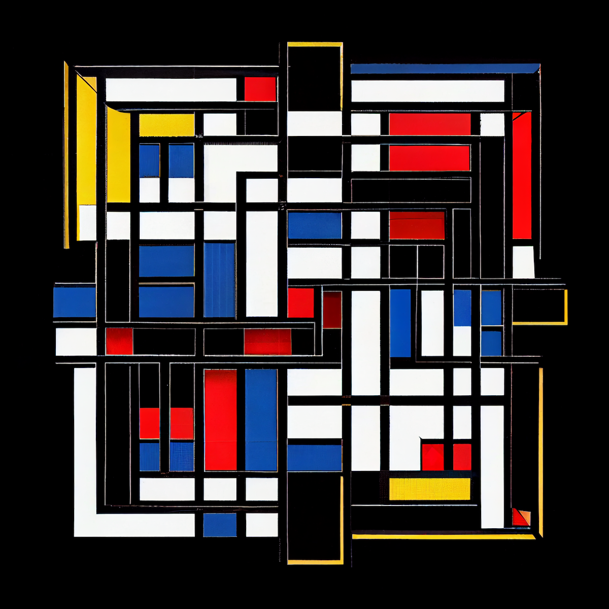 Mondrian's Labyrinth by Lilia #477