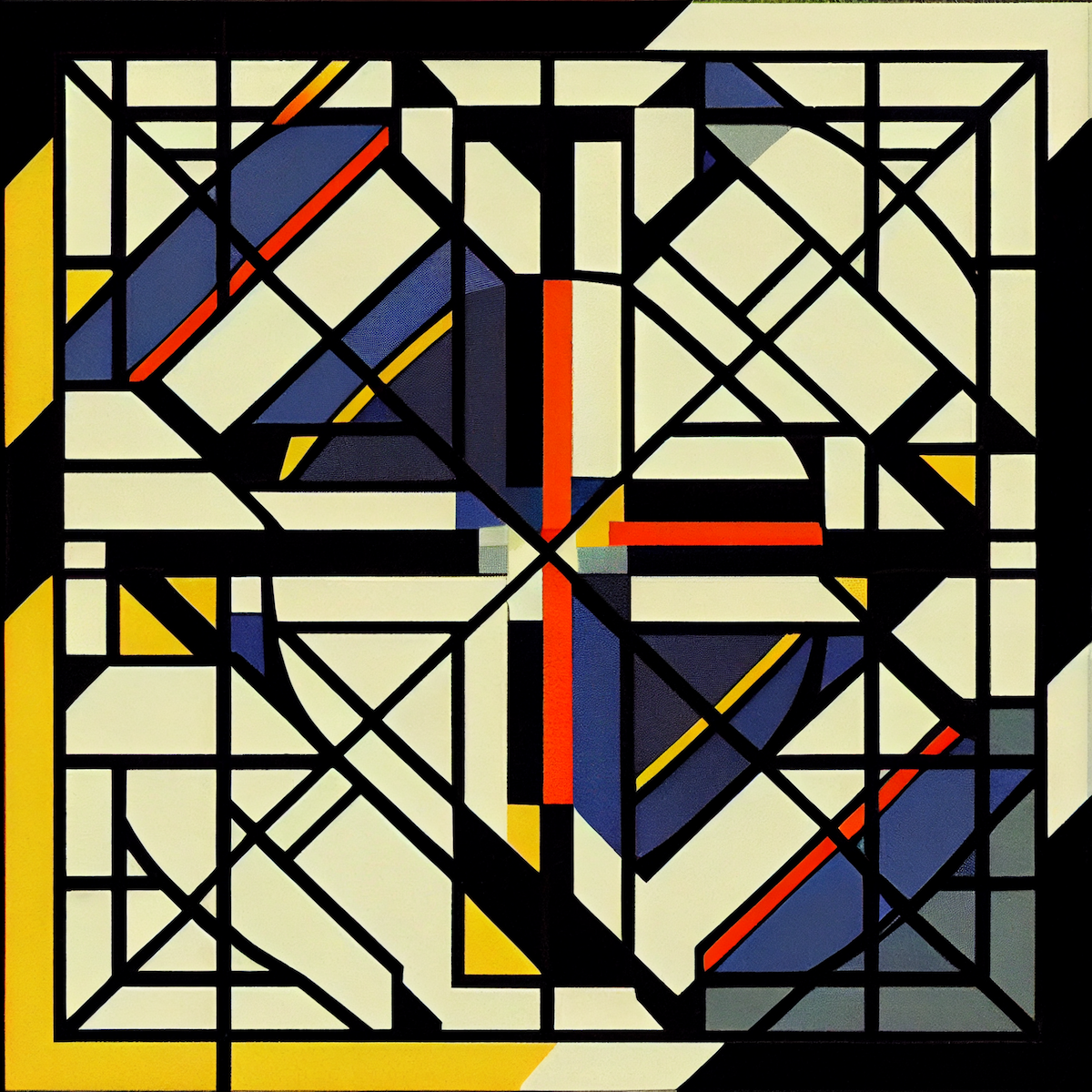Mondrian's Labyrinth by Lilia #481
