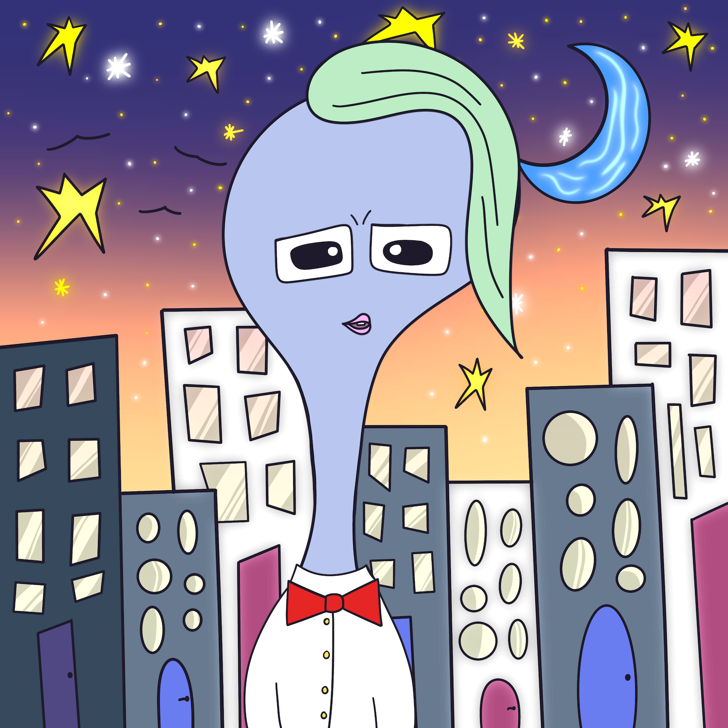 Long Neck Dudes #24