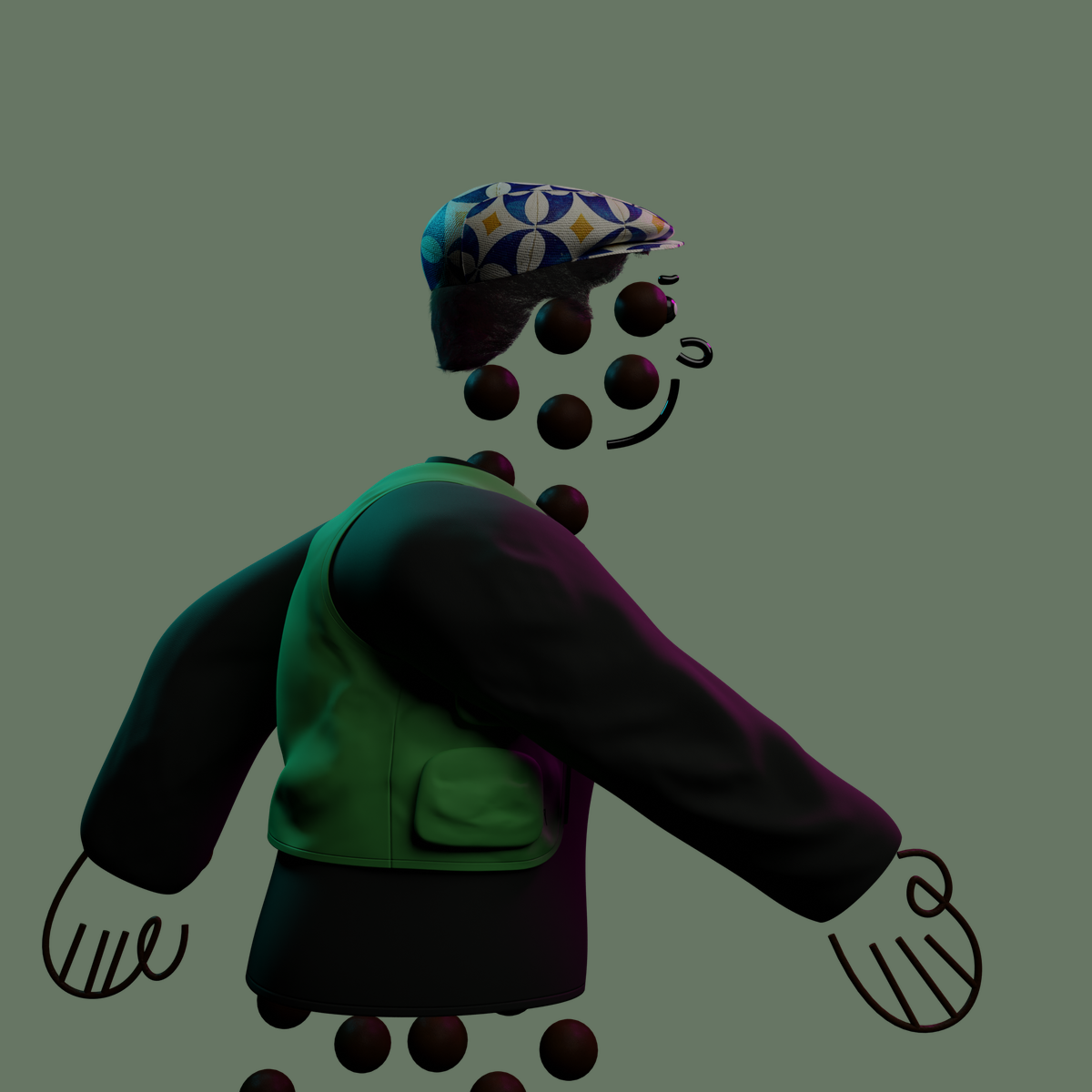 Dotted Buddies #3842