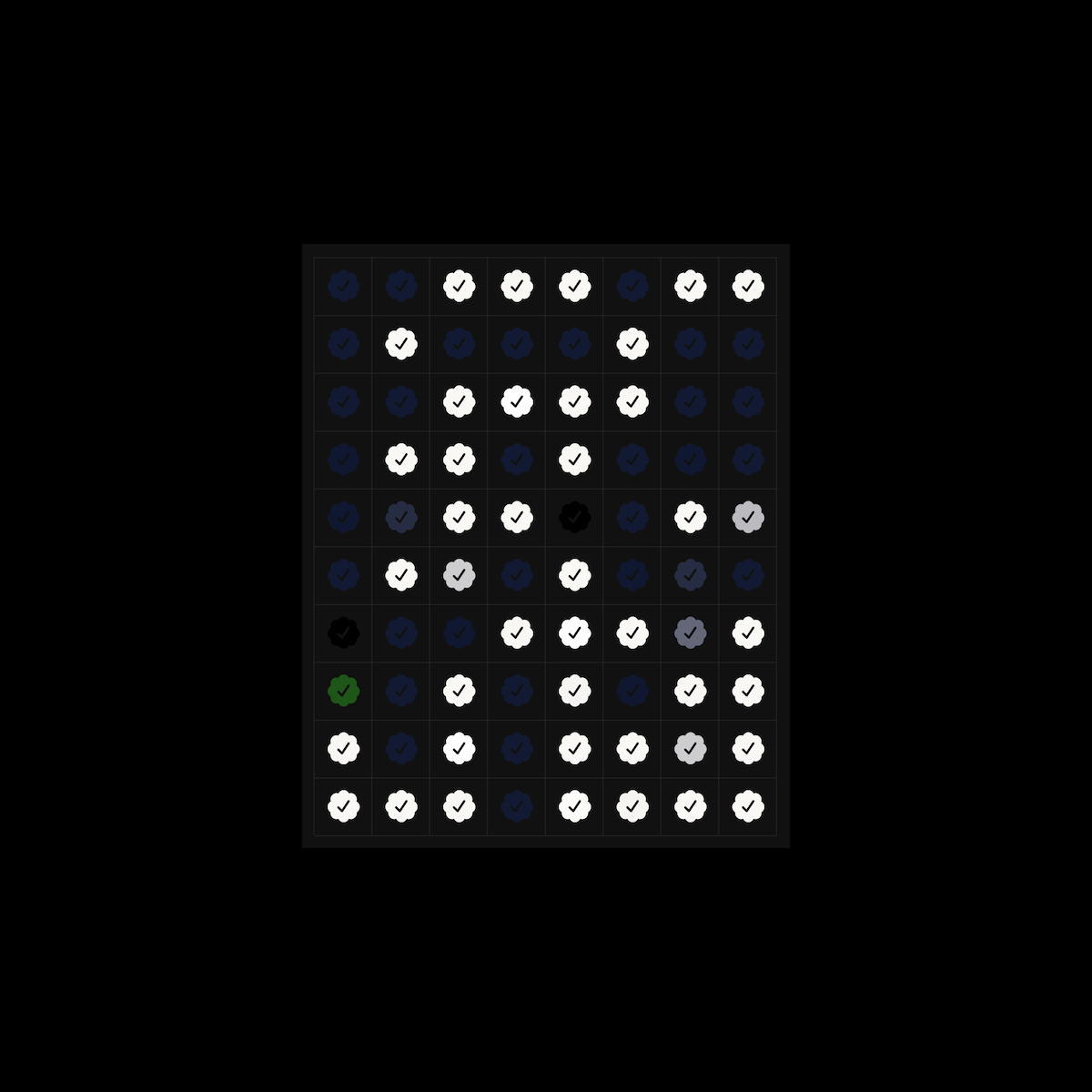 Checks - Fidenza Edition #140