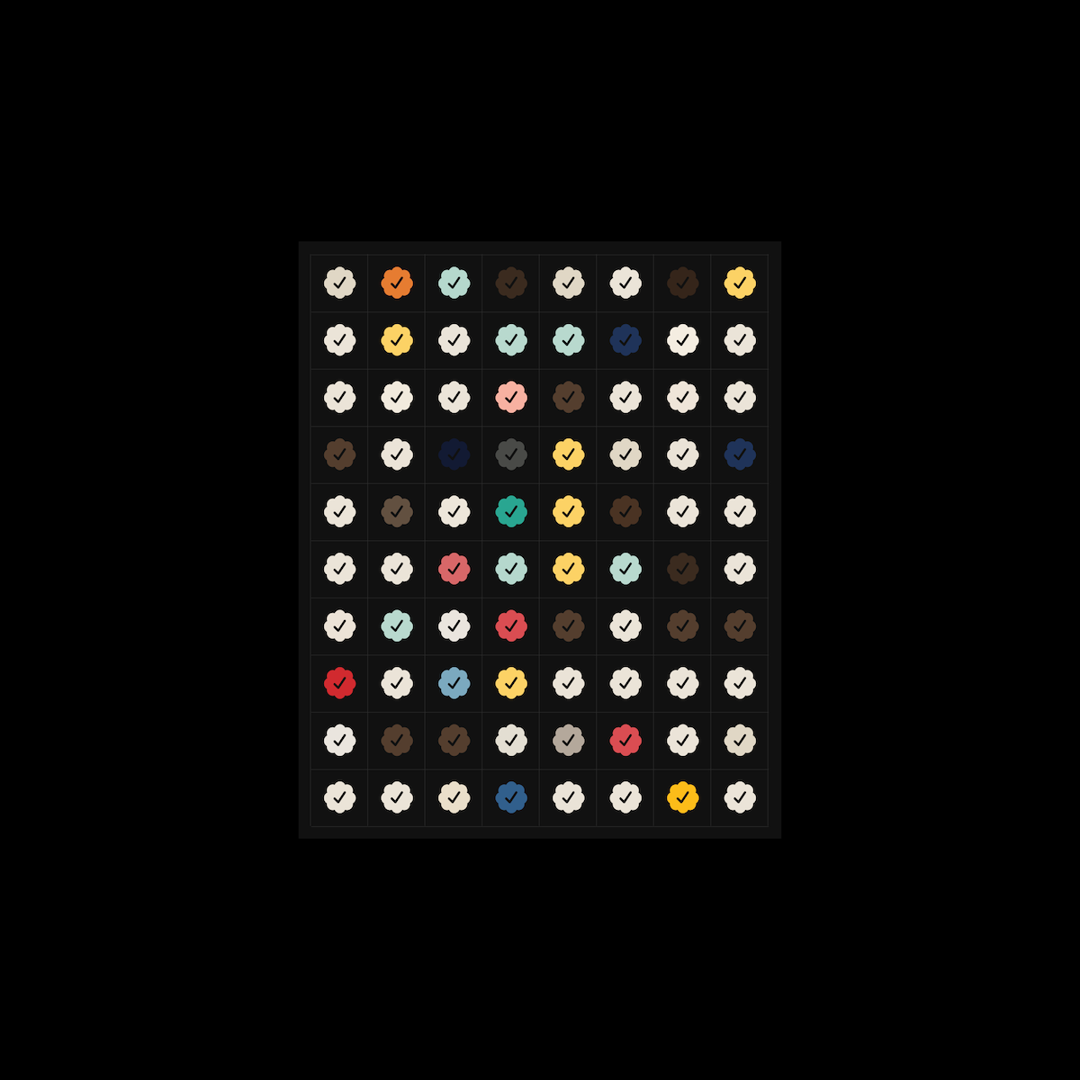 Checks - Fidenza Edition #162