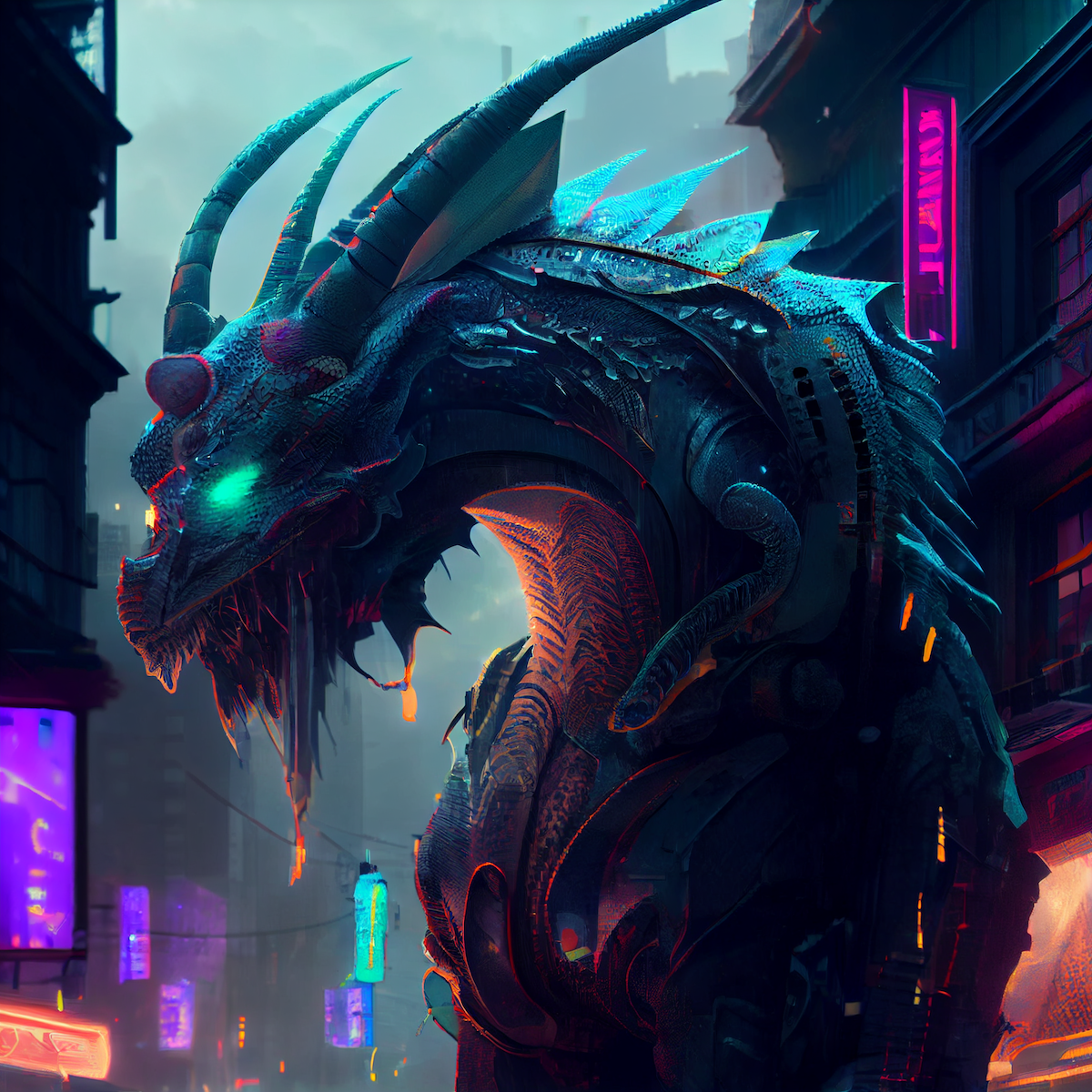 Cyber ​​Dragon by Moro #38