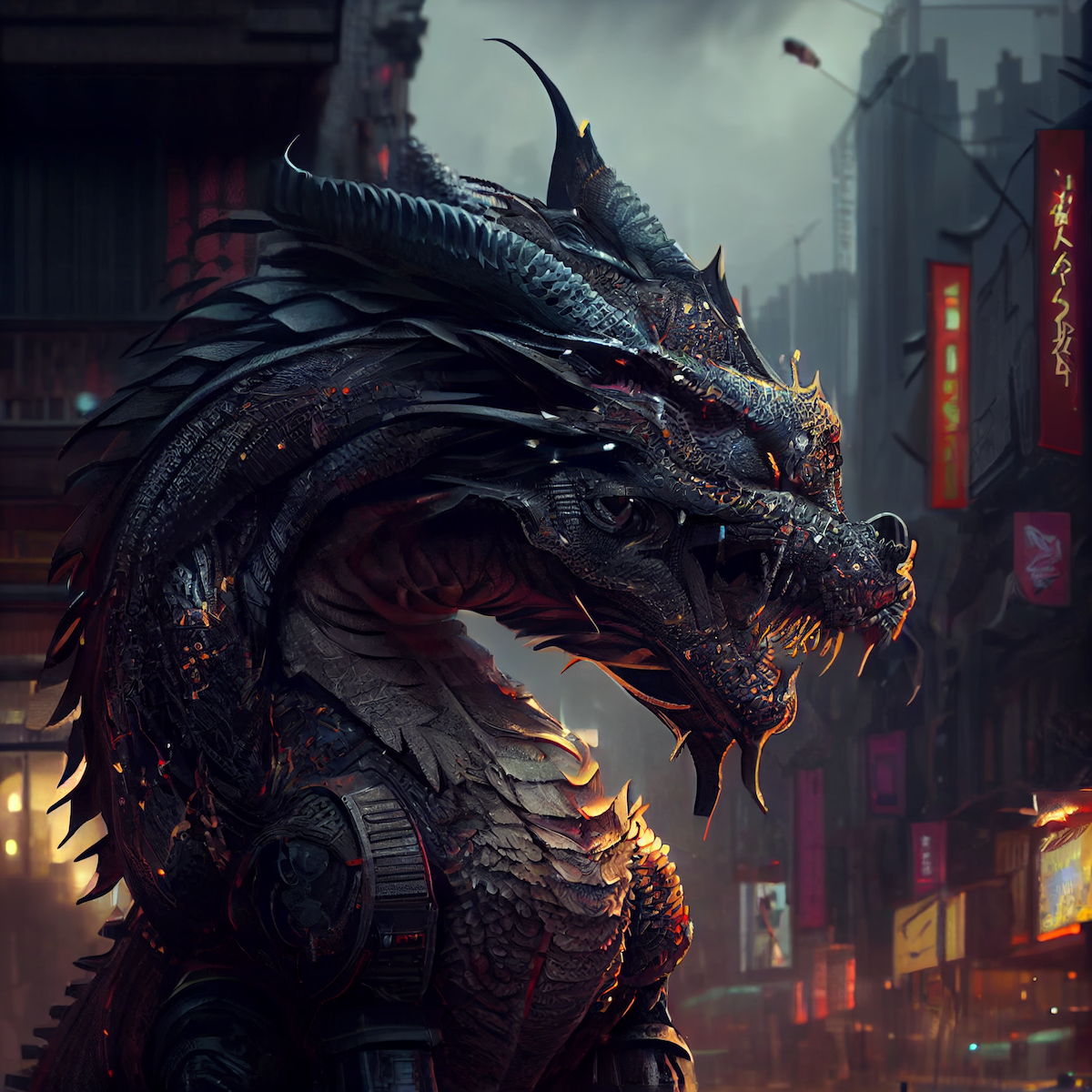 Cyber ​​Dragon by Moro #87