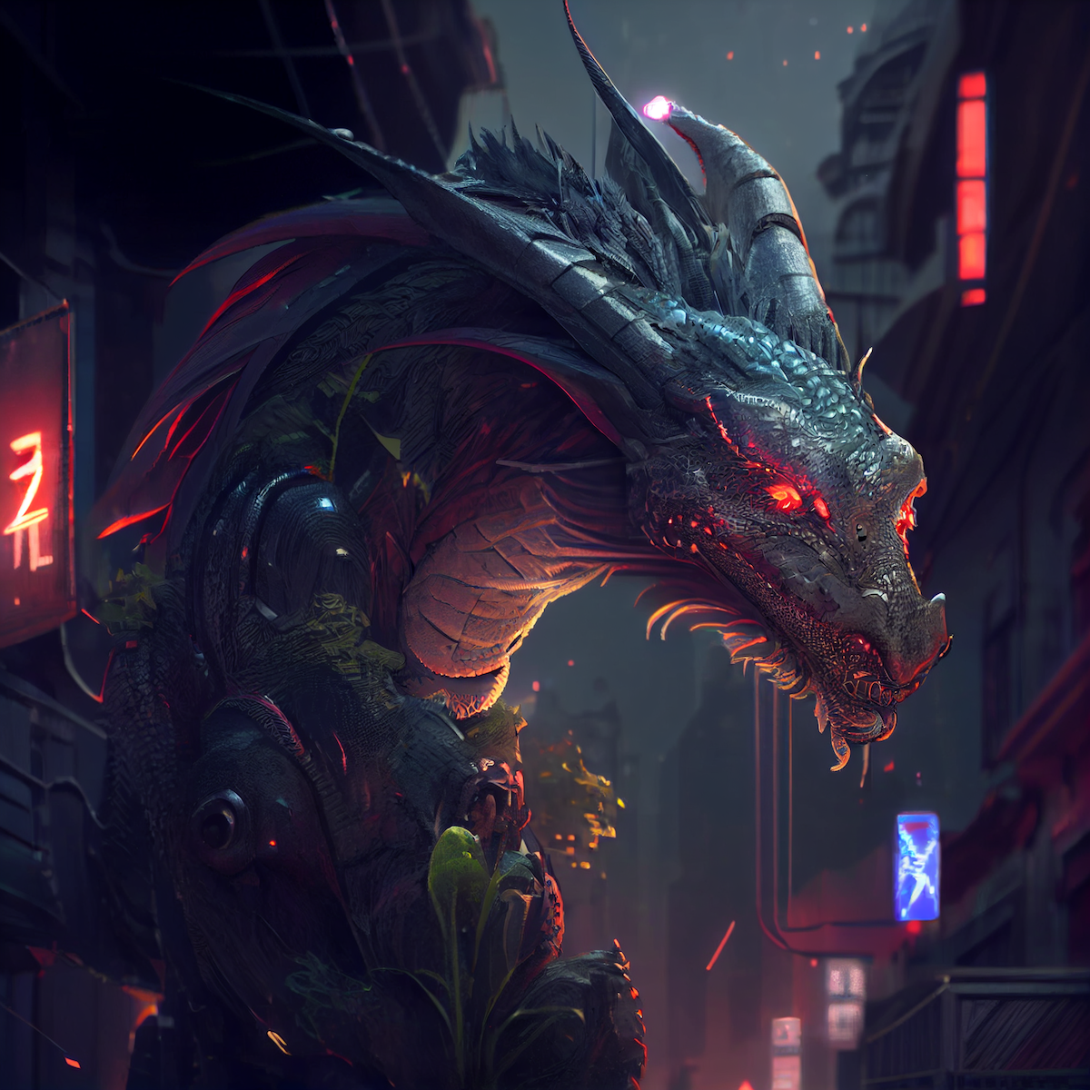 Cyber ​​Dragon by Moro #181