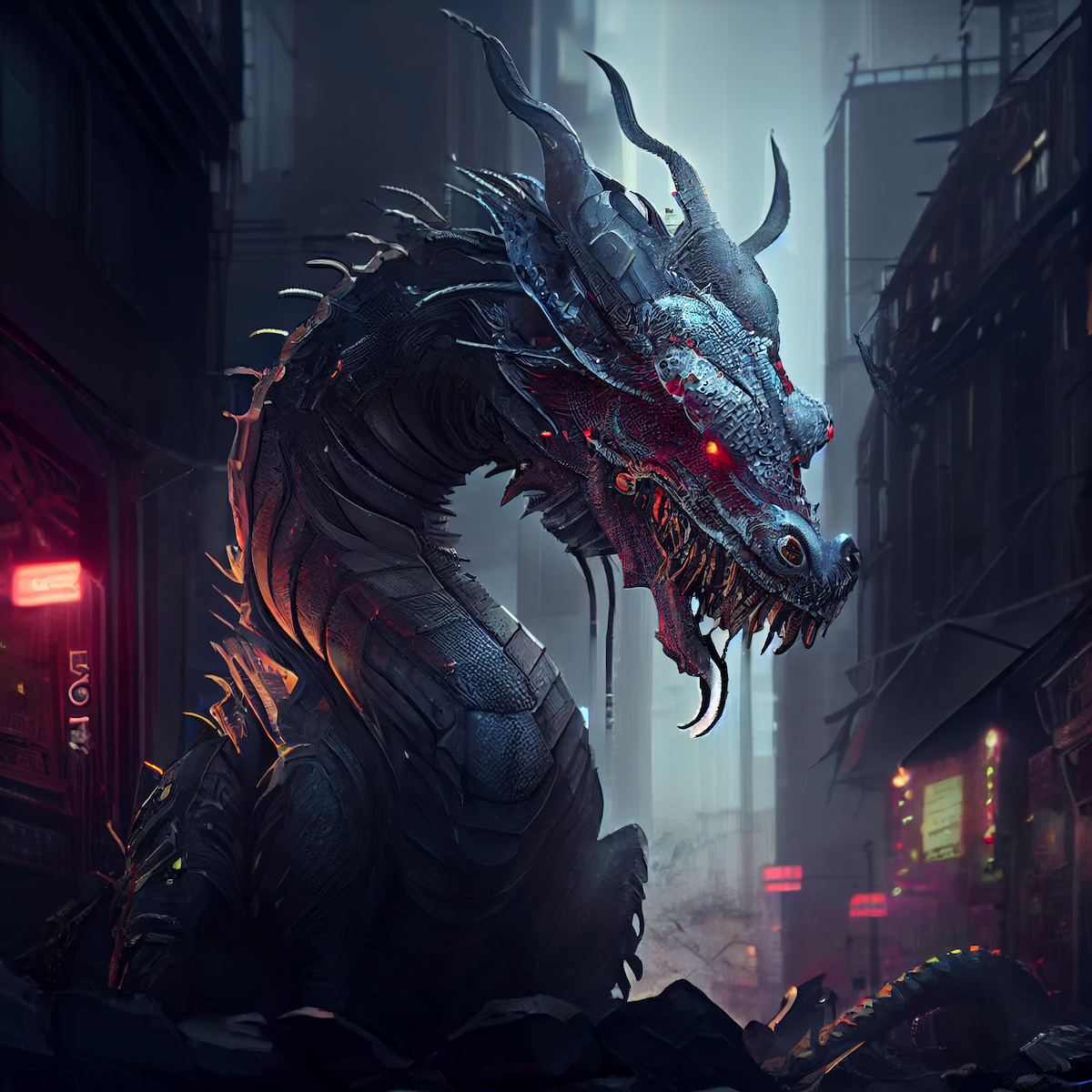 Cyber ​​Dragon by Moro #150
